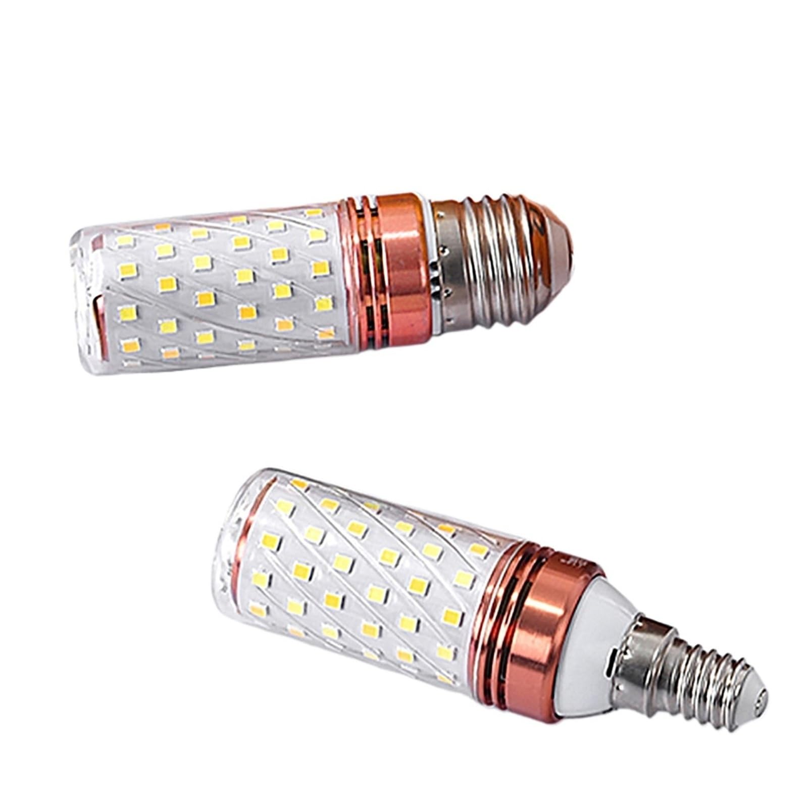 Ph75XUgwK 220V 20W LED Bulb E27/E14 2835 SMD Brightness Lamp 110-265V Home Replace Halogen White Light Tri-color Dimming(E27,Tri-color Dimming)