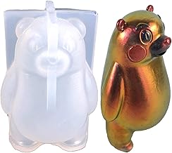 Moldes de silicone para urso, velas 3D | Molde de fondant para o dia dos namorados urso fofo molde de fondant de chocolate para pasta de goma de chocolate doce artesanato decoração de bolos Unniq