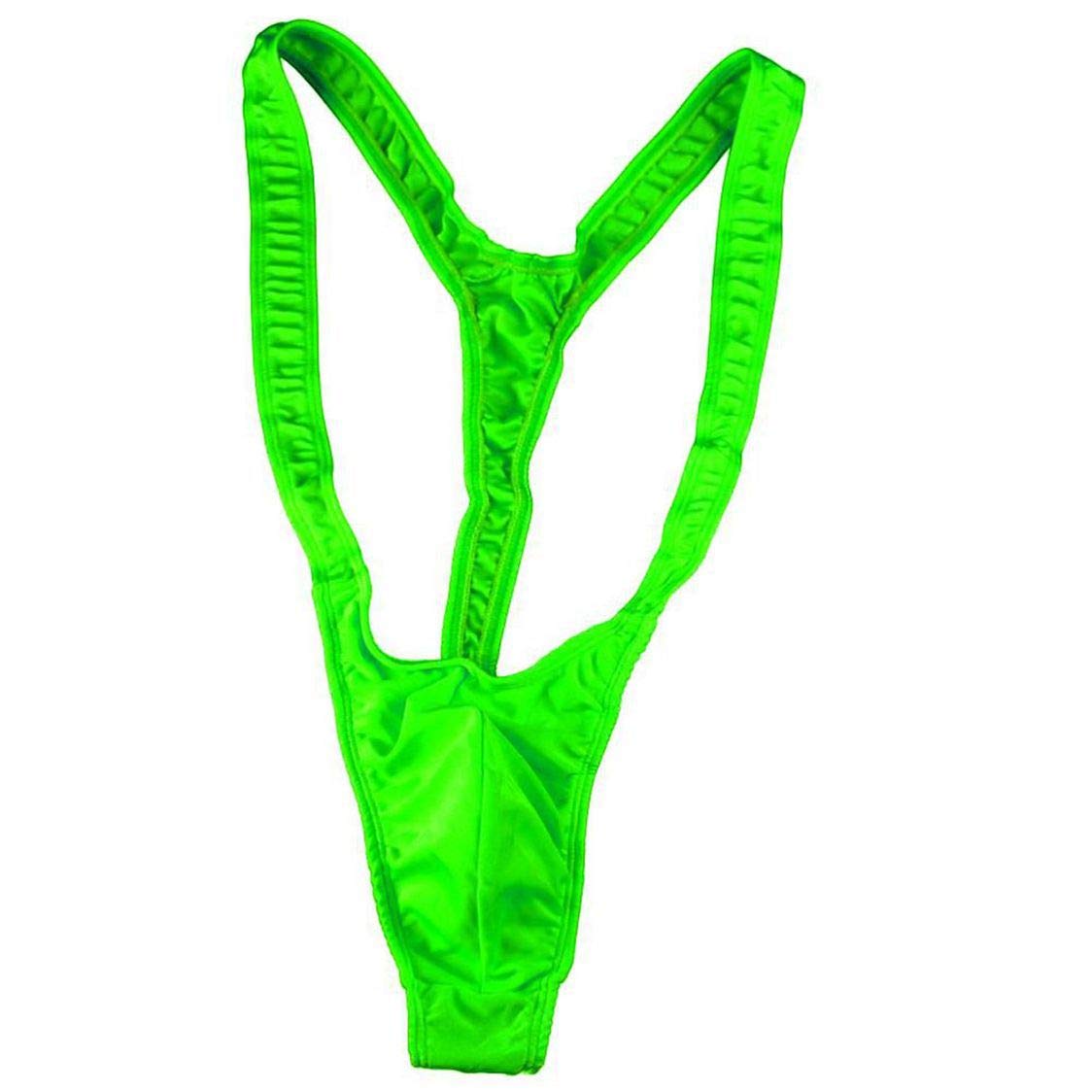 Acizi Men's Borat Mankini Thong