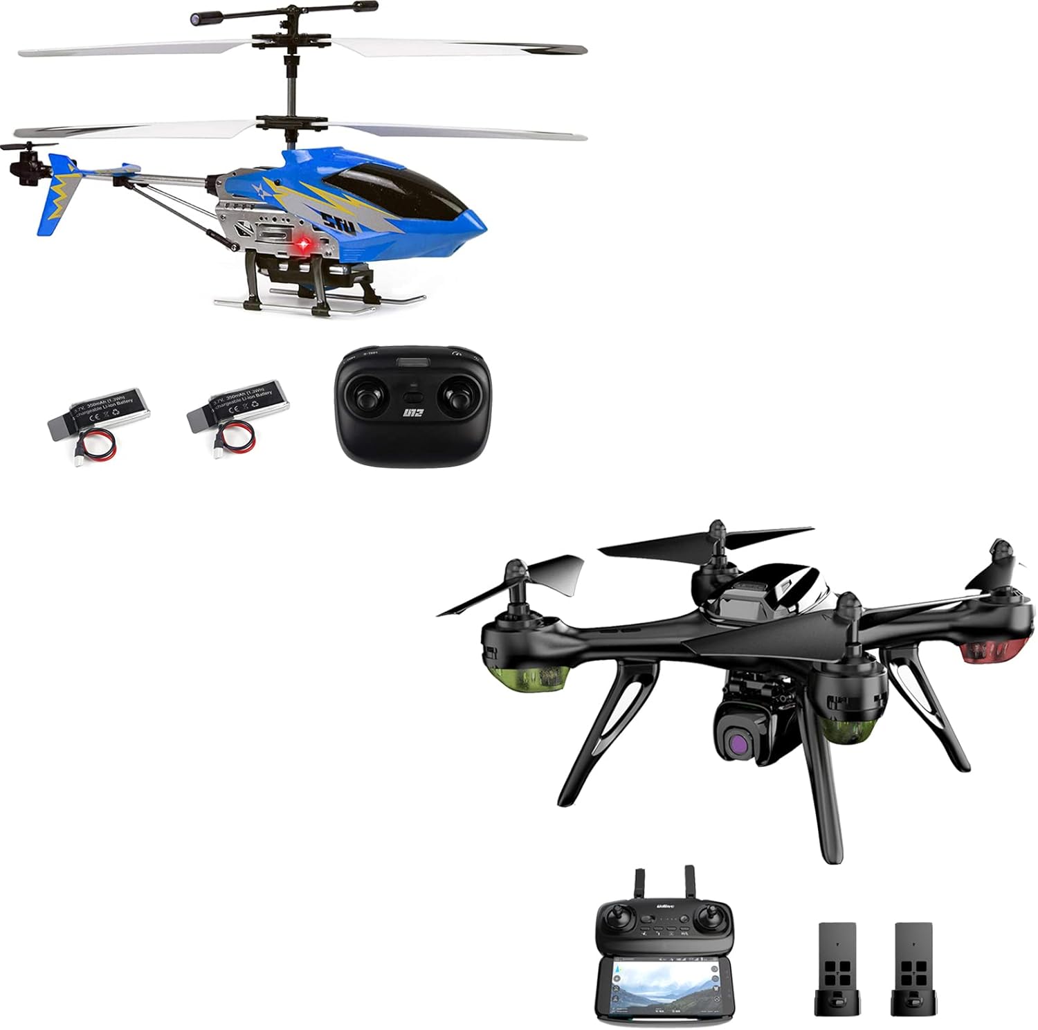 Cheerwing U12 Mini Remote Control Helicopter & U59 Drone