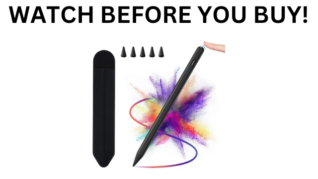 Watch Stylus Pen/Apple Pencil for iPad 10/9th Gen on Amazon Live