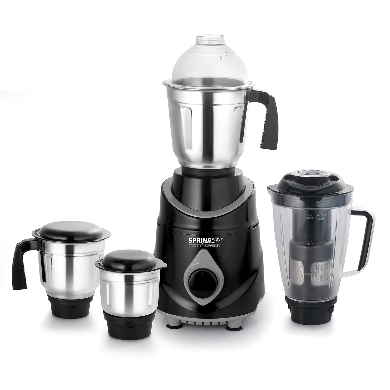 See full amazon price history chart for Springway - Brand Of Happiness Altroz 800W Juicer Mixer Grinder - 4 Jars - (Black) - 2-Year Warranty - Stainless Steel, 800 Watts Springway - Brand Of Happiness Altroz 800W Juicer Mixer Grinder - 4 Jars - (Black) - 2-Year Warranty - Stainless Steel, 800 Watts (B0CMM4WP2N) Amazon Price History, Amazon Price Tracker