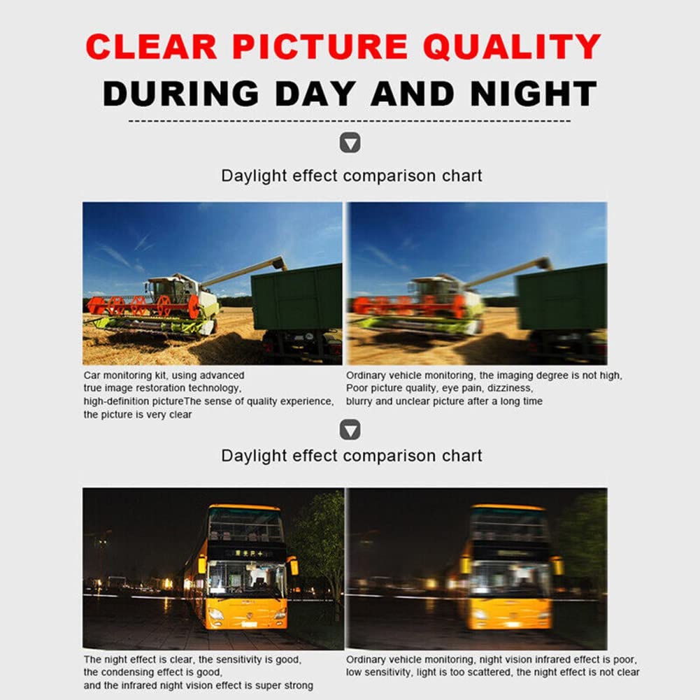 Kamera samochodowa 360° panoramiczny widok przestrzenny 1080P AHD prawy + lewy + przedni + tylny system do radia samochodowego z systemem Android