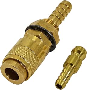 Adaptateur Connecteur Pour Torche De Soudure TIG - Conversion De Filetage 1/4 Pouce (1/4G) Femelle En M16x1,5 Mâle - Pour Raccordement équipement Soudage