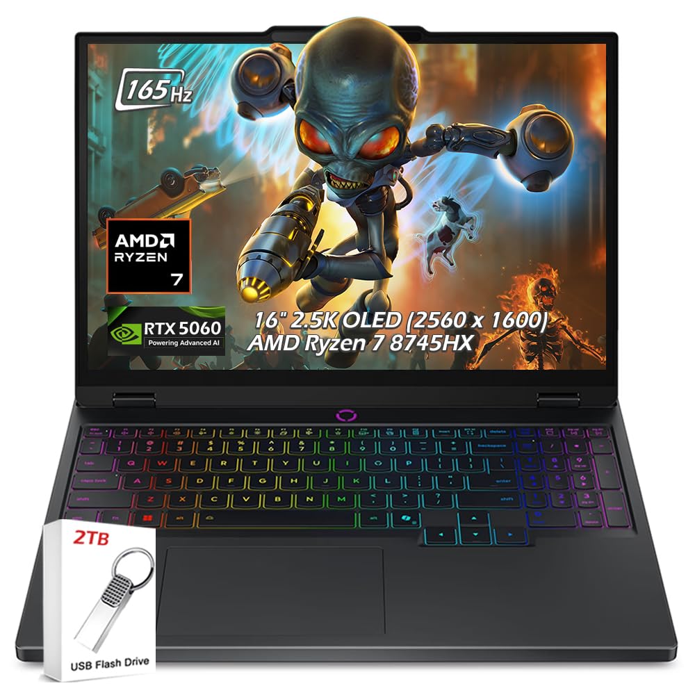 Amazon.com: Lenovo Legion Pro 5 Gaming Laptop - AMD Ryzen 7 8745HX