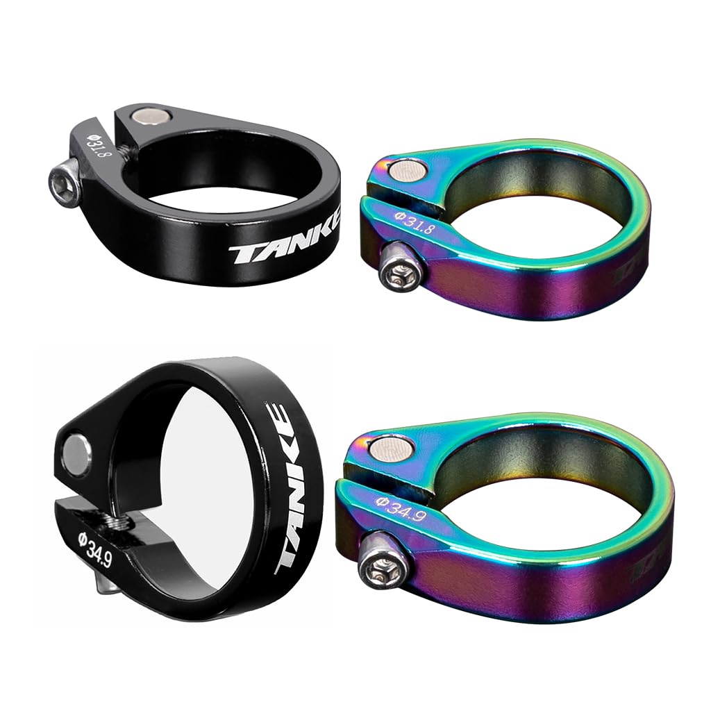 Bike SeatPost For Seat Post Clamp Tube Clip Quick Release Aluminium Alloy Seatpost Clamp Road Bike Parts 31.8 / Bike Saddle Clamps