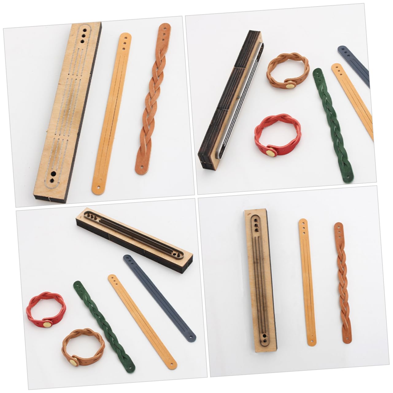 Lurrose Leather Cutting Die for Bracelet Making Durable Wooden Die Cutter for Leather Craft Precision Mold for Crisp Cuts for Various Craft Projects Present
