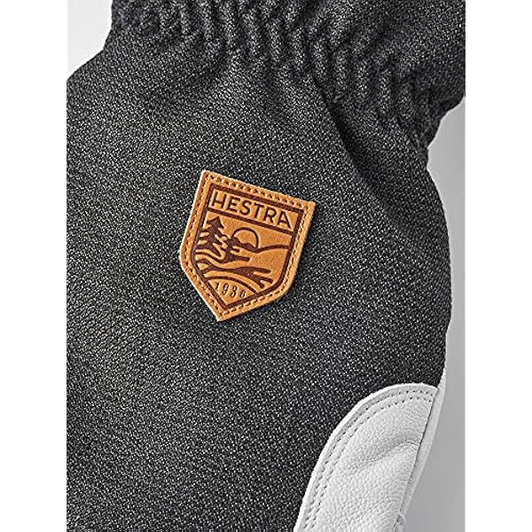 Hestra leger lederen patrouille gaunlett fäustling handschuhe neu