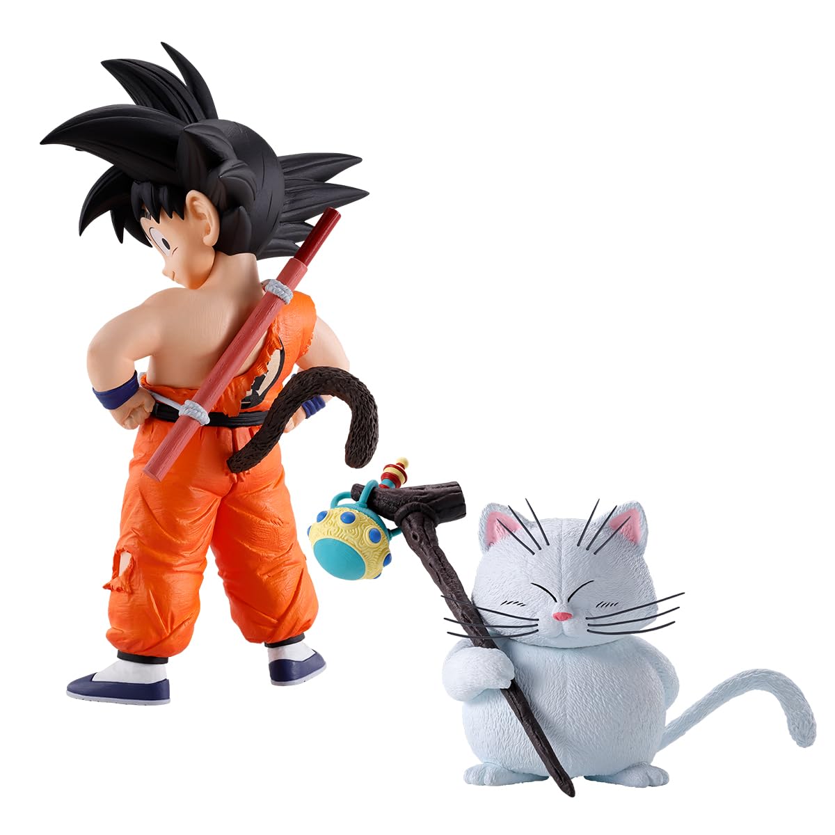 Ichibansho Figura Goku & Korin Dragon Ball (The Lookout Above The Clouds) 15 & 9 cm - Multicolor IS66937 - Figura Coleccionable - Ideal para los fanaticos del Anime (Banpresto)