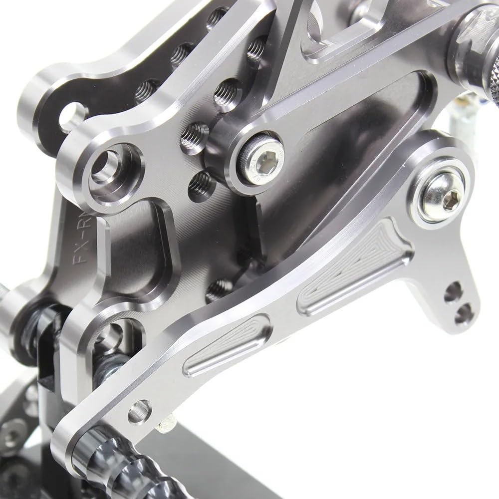 Dla Yamaha Yzf R3 Mt03 2014-2021 podnóżek motocyklowy podnóżek pedał podnóżek zestaw tylny ze stopu aluminium Pedały
