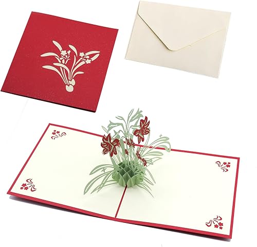 Miniatura 1 de Tarjeta de feliz cumpleaños 3D de girasol para mujeres, hombres, niños con sobre, tarjeta de aniversario, esposa, marido, tarjeta del día de la