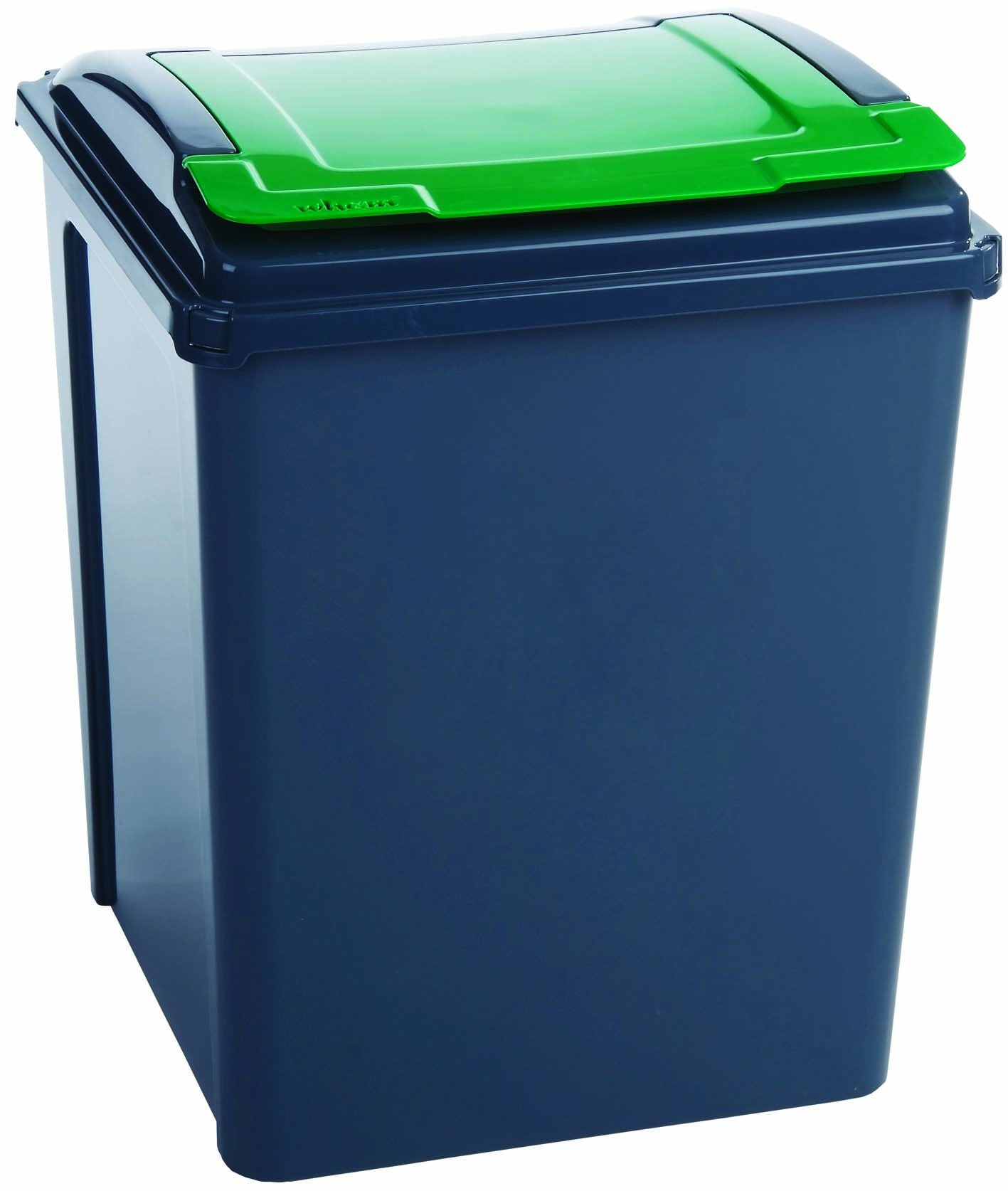 Wham Recycle It Green Bin & Lid 50 Litre NWT5746