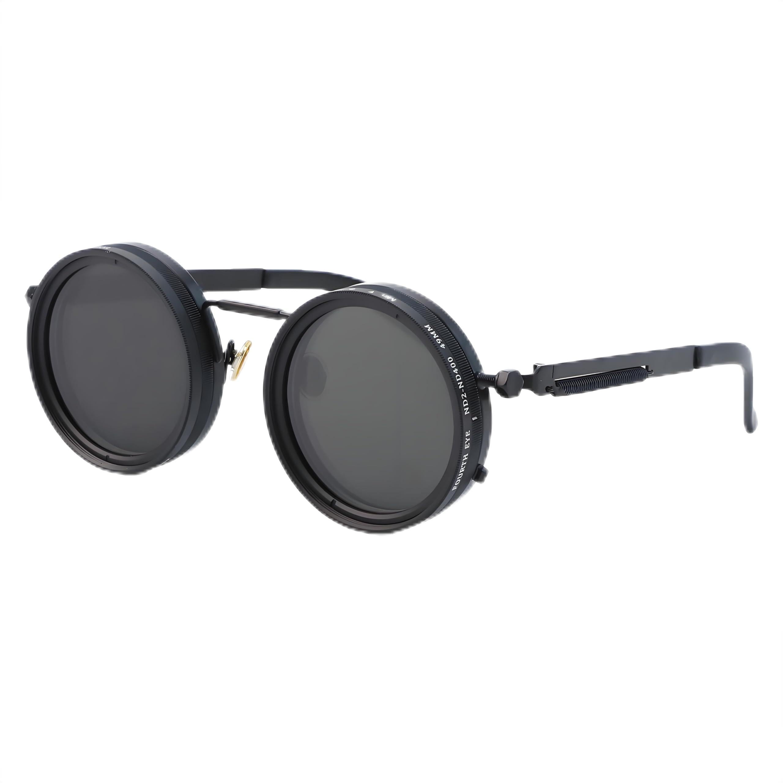 OUANGANC Polarized Sunglasses - 9-Gear Adjustable Tint ND2-400 UV Protection Universal for Driving Fishing
