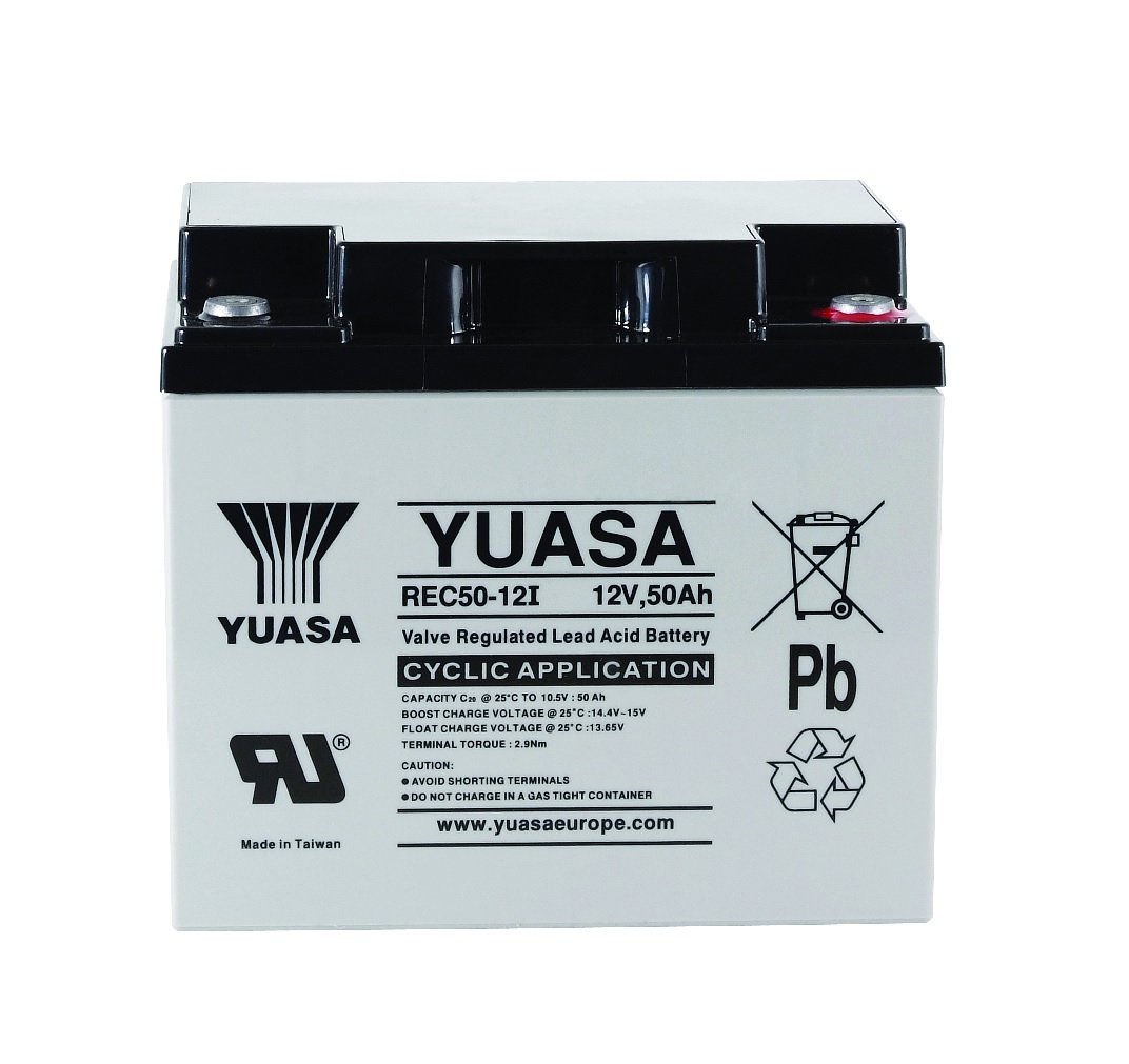 Yuasa - Batterie plomb AGM REC50-​12 12V 50Ah F-​M5