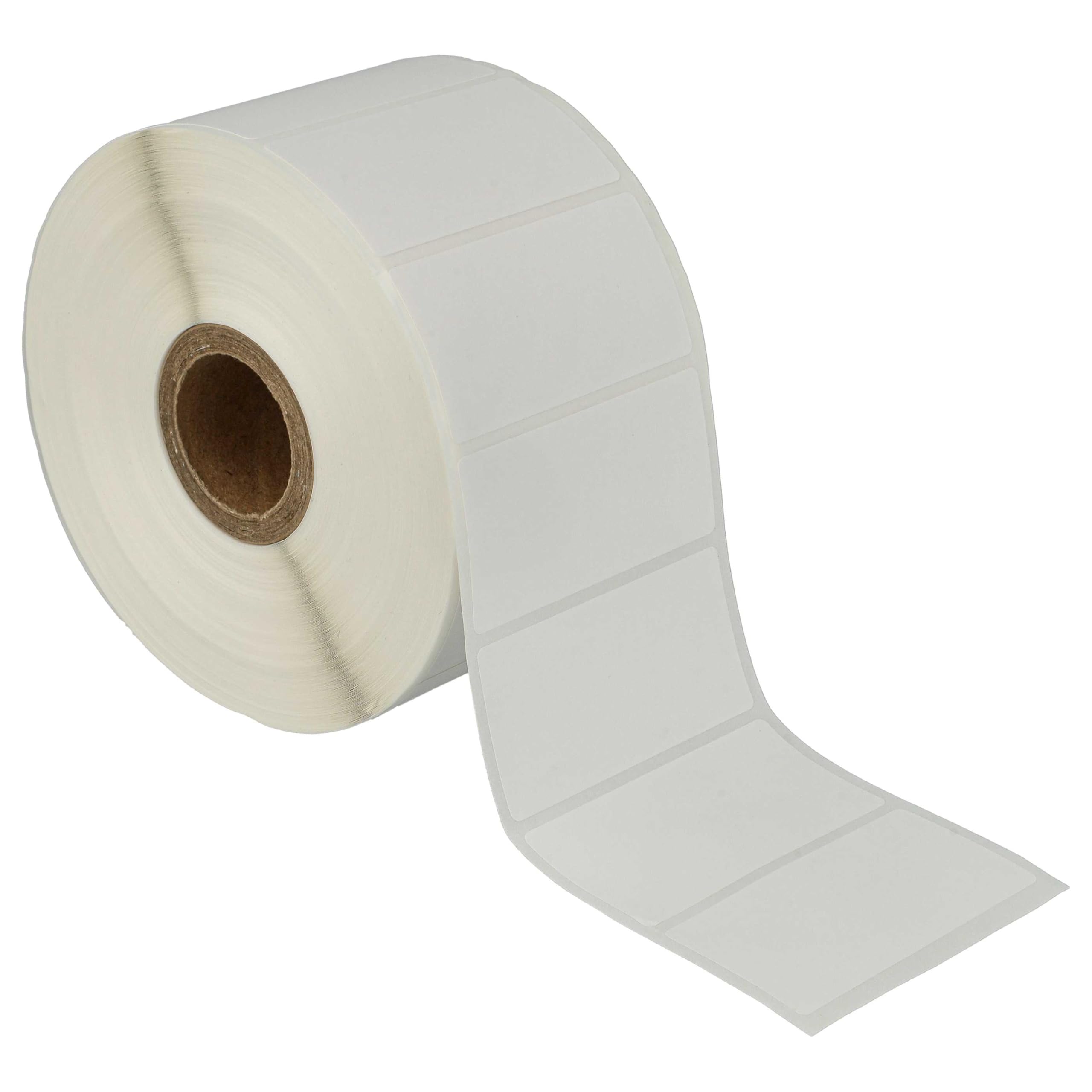 vhbw 10x rotolo etichette 51mm x 26mm (1552 etichette) compatibile con Brother TD-2130, TD-4100N, TD-4100, TD-4000, TD-2130N etichettatrice