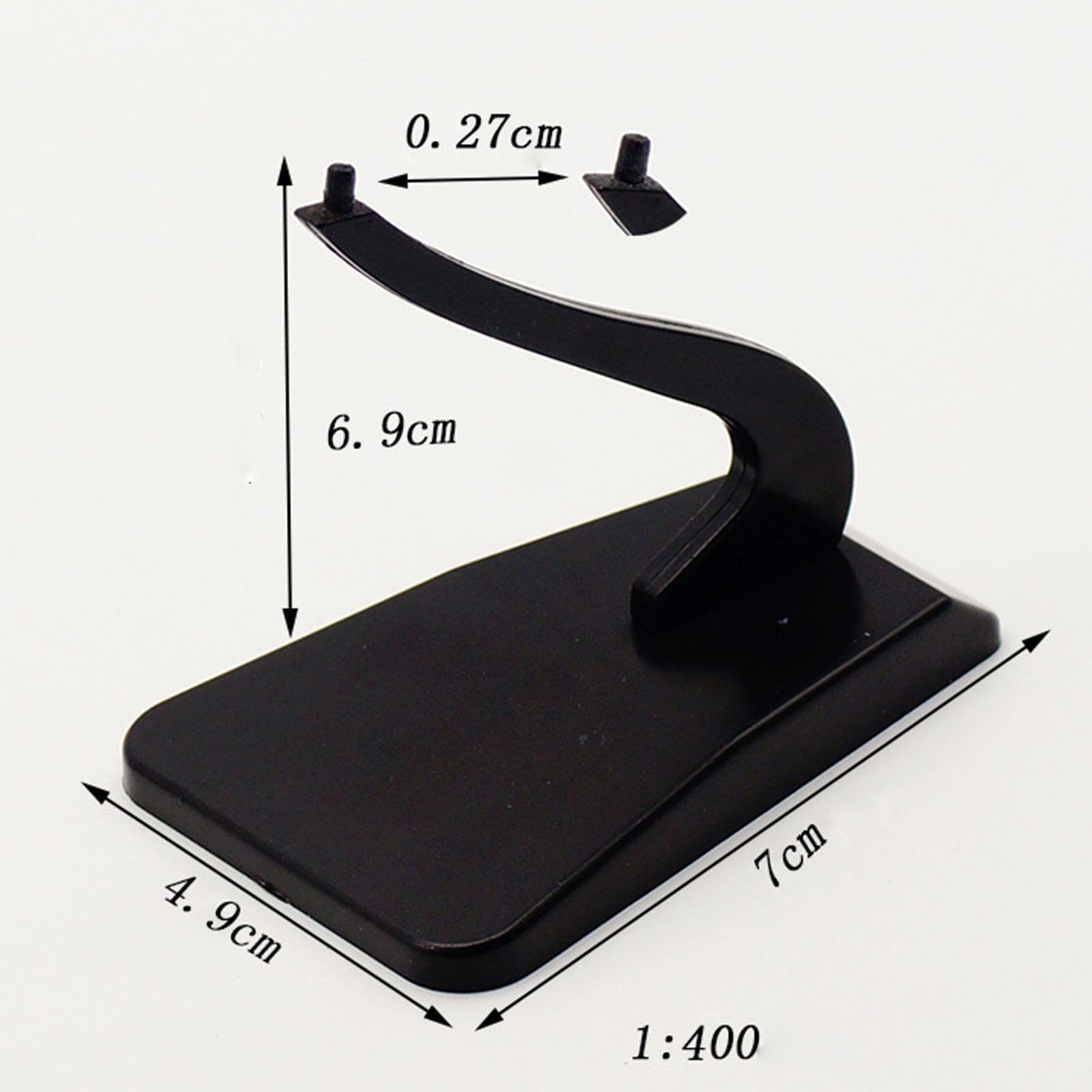 F Fityle 1:400 Aircraft Model Display Stand, East to Install, Professional Plane Stand Holder for B737 Diecast Aircraft Model - Image 3
