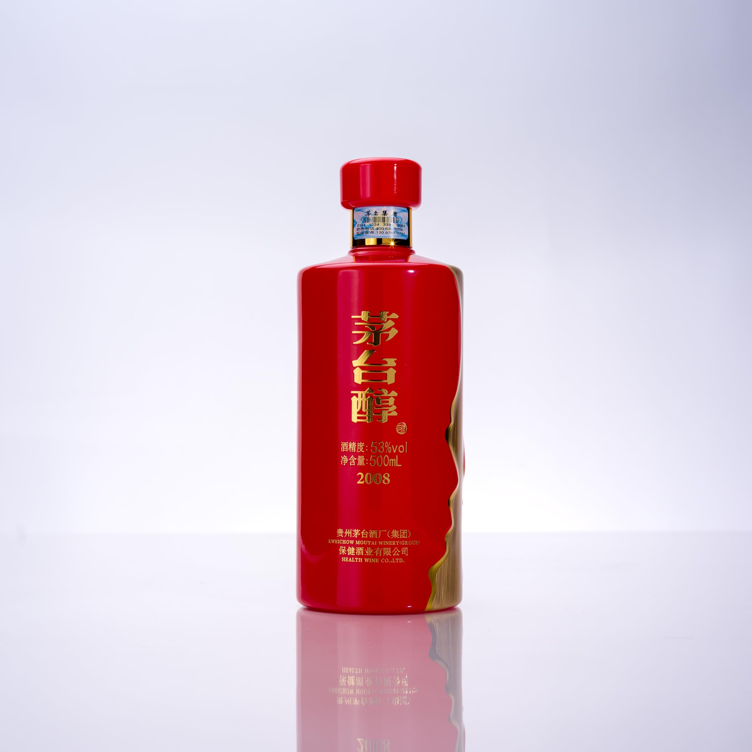 Amazon.co.jp: 茅台醇2008 アルコール53度500ml 箱付 中国酒 白酒 柔和