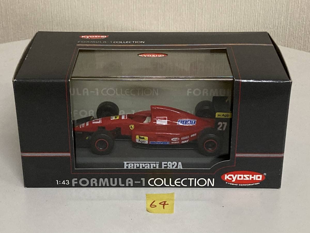 Amazon | Kyosho 京商 1/43 F1ミニカー フェラーリF92A Ferrari