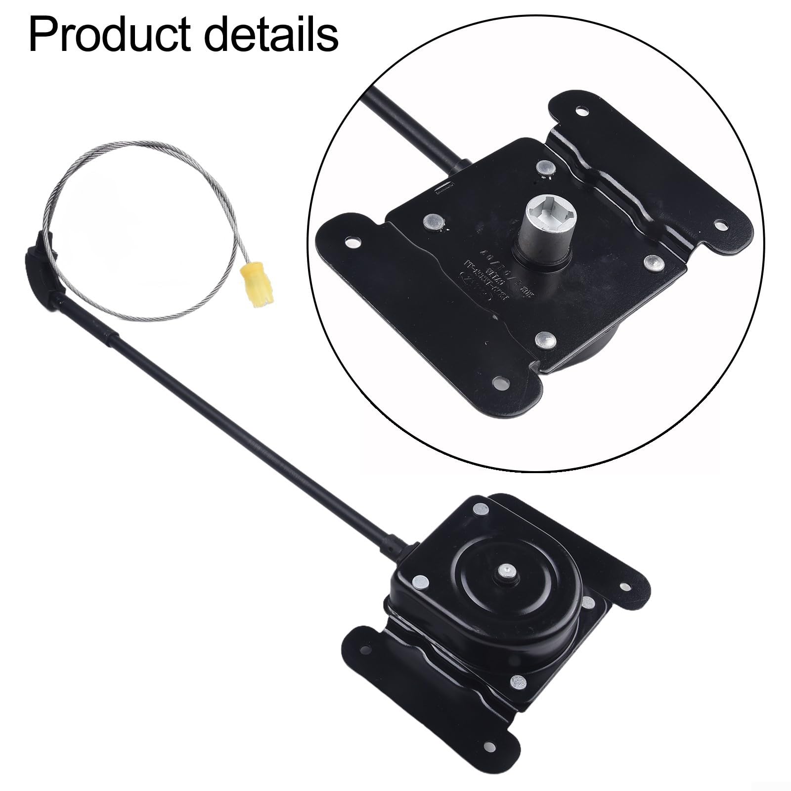 Soporte de placa de montaje de rueda de repuesto + cabrestante para Ford Transit 2014+ Custom 2012+, placa de cabrestante de rueda de repuesto para Ford Transit