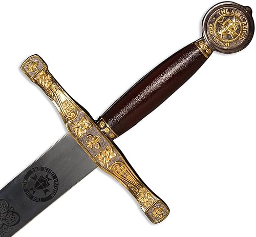 Miniatura 3 de Espada medieval King Arthur Excalibur de 42 pulgadas con placa de exhibición