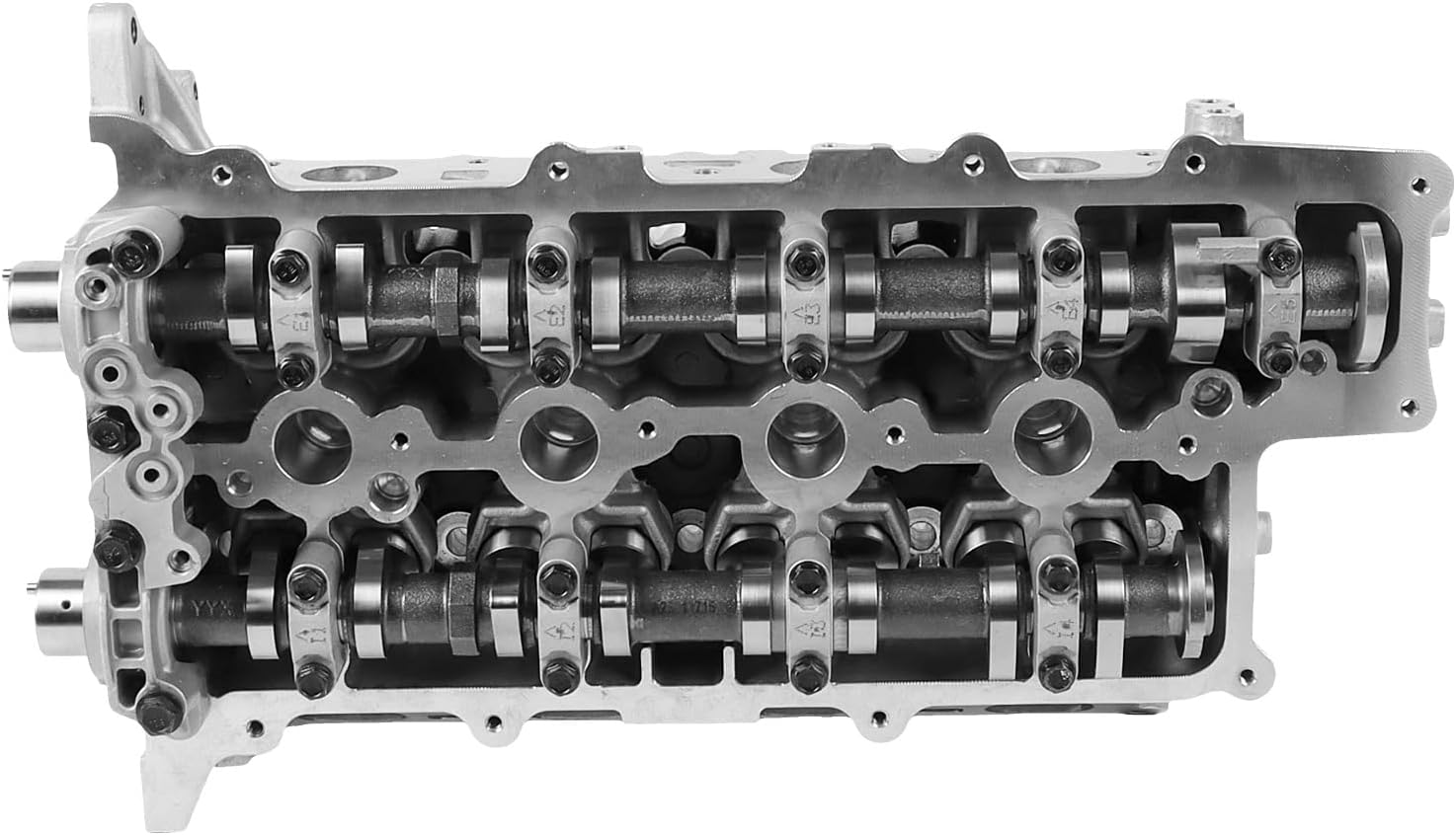 G4FD G4FJ Cylinder Head Assembly 1.6L, Fits for Accent Veloster Tucson Kona Sonata Rio Soul Optima Seltos L4 1.6L 2012-2021, 221002B705 Cylinder Head Assembly Replace# 74ZG5-2BX00