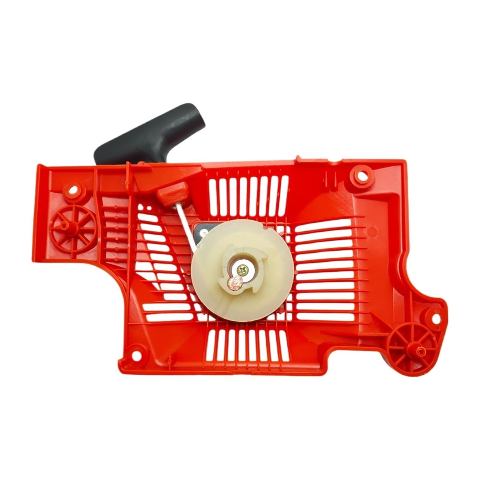 Genérico Compatible con Piezas de Motosierra 50 51 55 | Kit de bujías de filtro de resorte de agarre de mango de cuerda de polea de arranque de retroceso