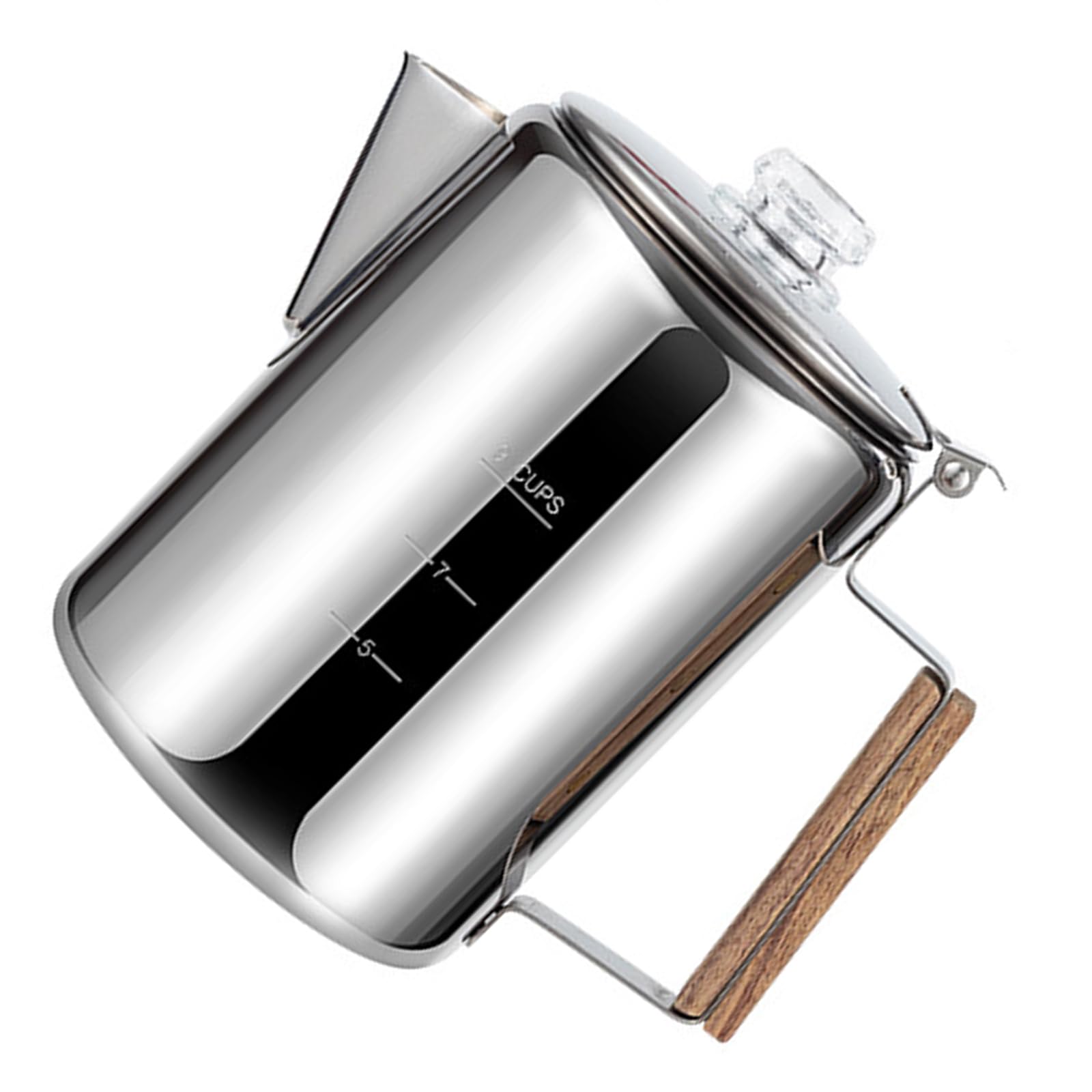 our fave Stainless Steel Coffee Maker Travel Friendly Stovetop Coffee Pots for Outdoor Cooking and Indoor Brewing Needs Multi Purpose Pots