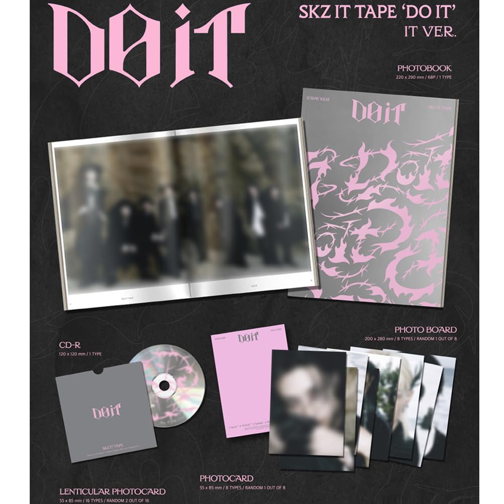 Amazon.com: Stray Kids Album - DO IT SKZ IT TAPE (IT Ver.) : Home