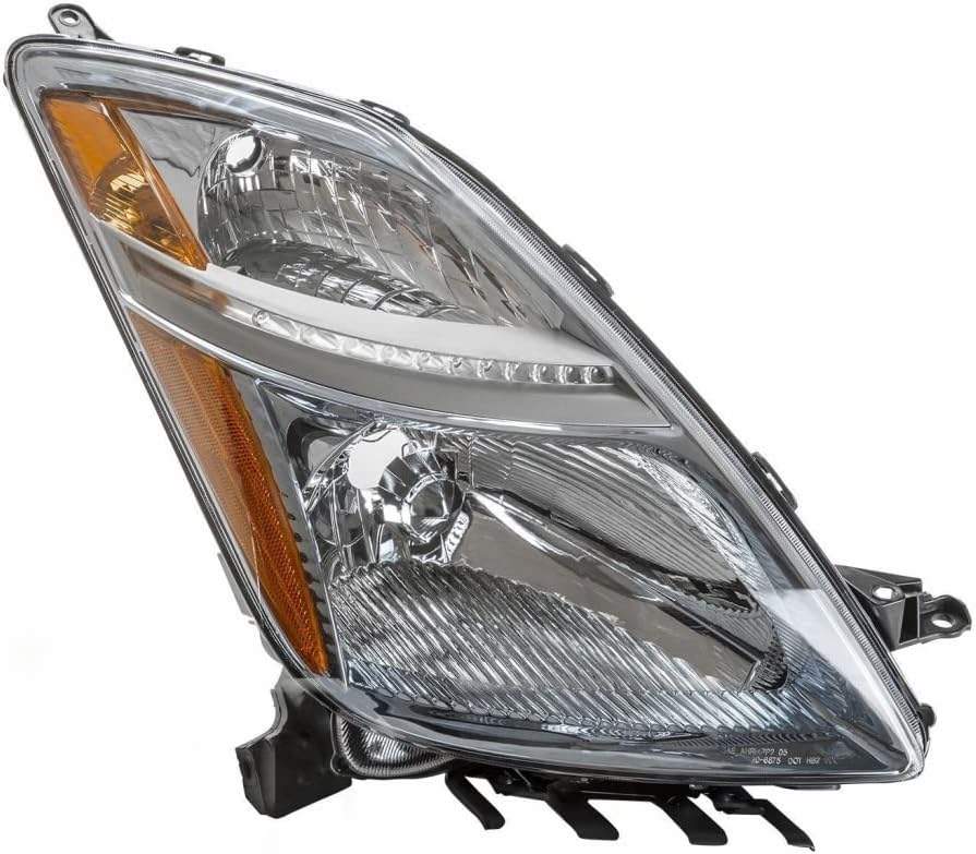For Toyota Prius Headlight Assembly 2006 2007 2008 2009 Passenger Side DOT Certified Replacement for TO2519110 | 81130-47160