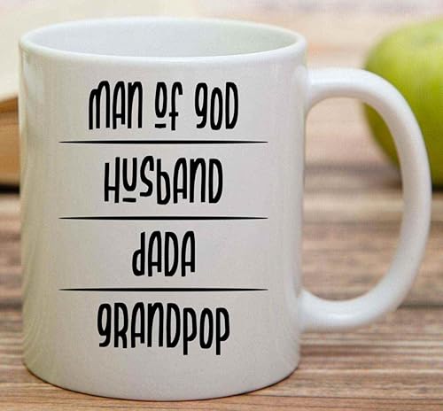 Miniatura 2 de Funny Gift Unique Christian Gift for Husband - Prayers for Family - Grandpop Dada Gift Idea on Father's Day - 11 Oz White Ceramic Coffee Mug