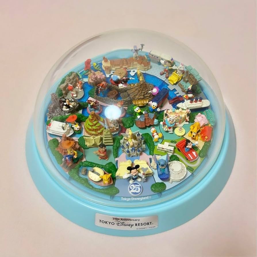 非売品　東京ディズニーリゾート25周年記念 ジオラマフィギュア 非売品】東京ディズニーリゾート25周年パークジオラマフィギュア