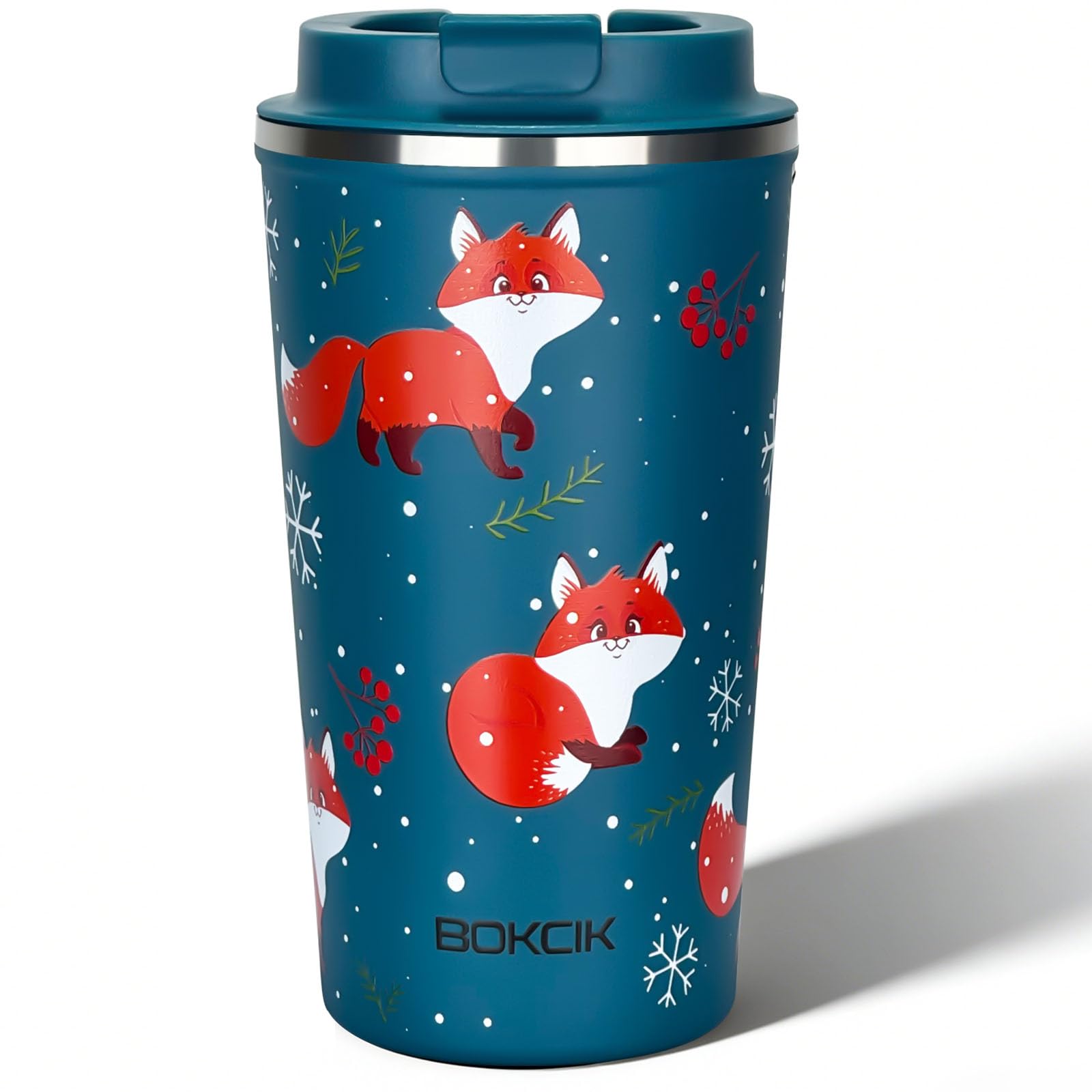 Travel Coffee Mug, Vacuum Insulation Thermal Bottle for Hot Cold Drinks โ image 1