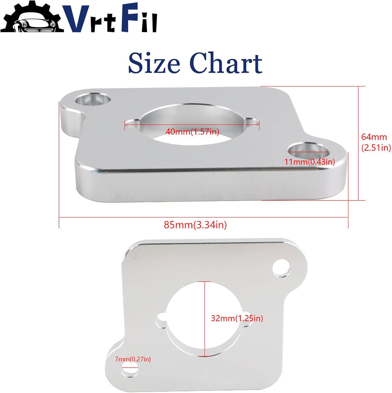 Billet Coilpack Adapter Plates Compatible with VW Audi Golf Jetta A4 A6 TT 1.8T to 2.0TFSI Engine Conversion Replacement