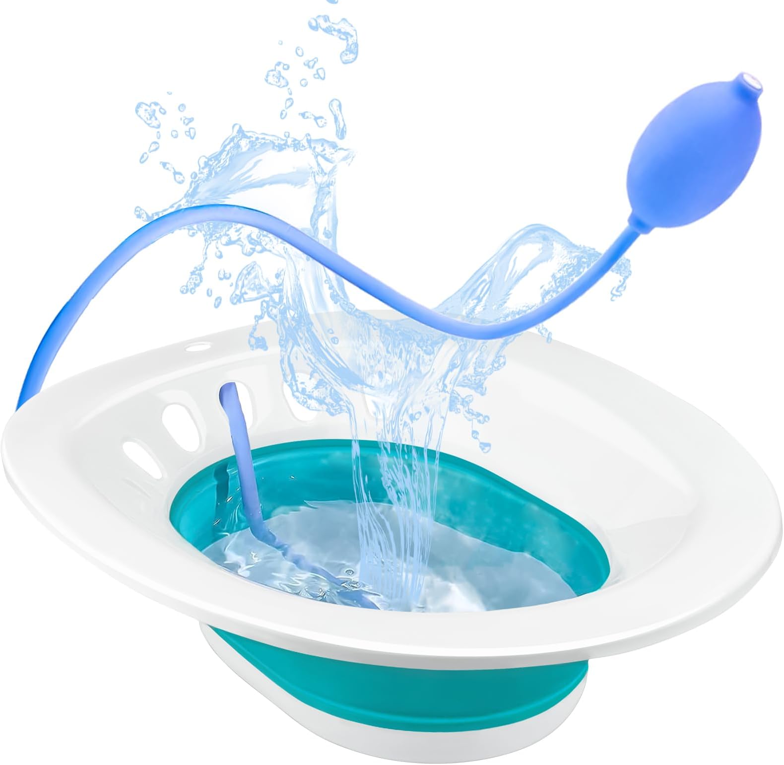 Sitz Bath for Hemorrhoids, Sitz Bath for Toilet Seat, Postpartum Care Treatment