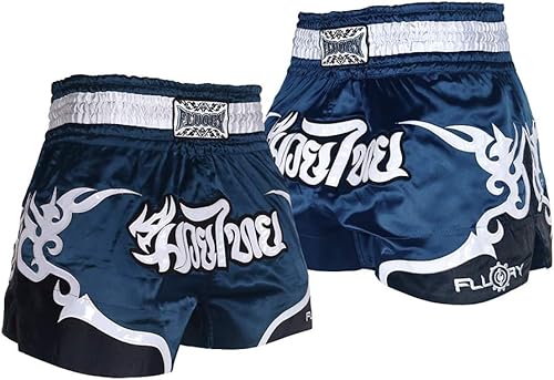 Miniatura 23 de FLUORY - Pantalones cortos para artes marciales mixtas, kickboxing, lucha en jaula o Muay Thai, ropa deportiva para entrenamiento