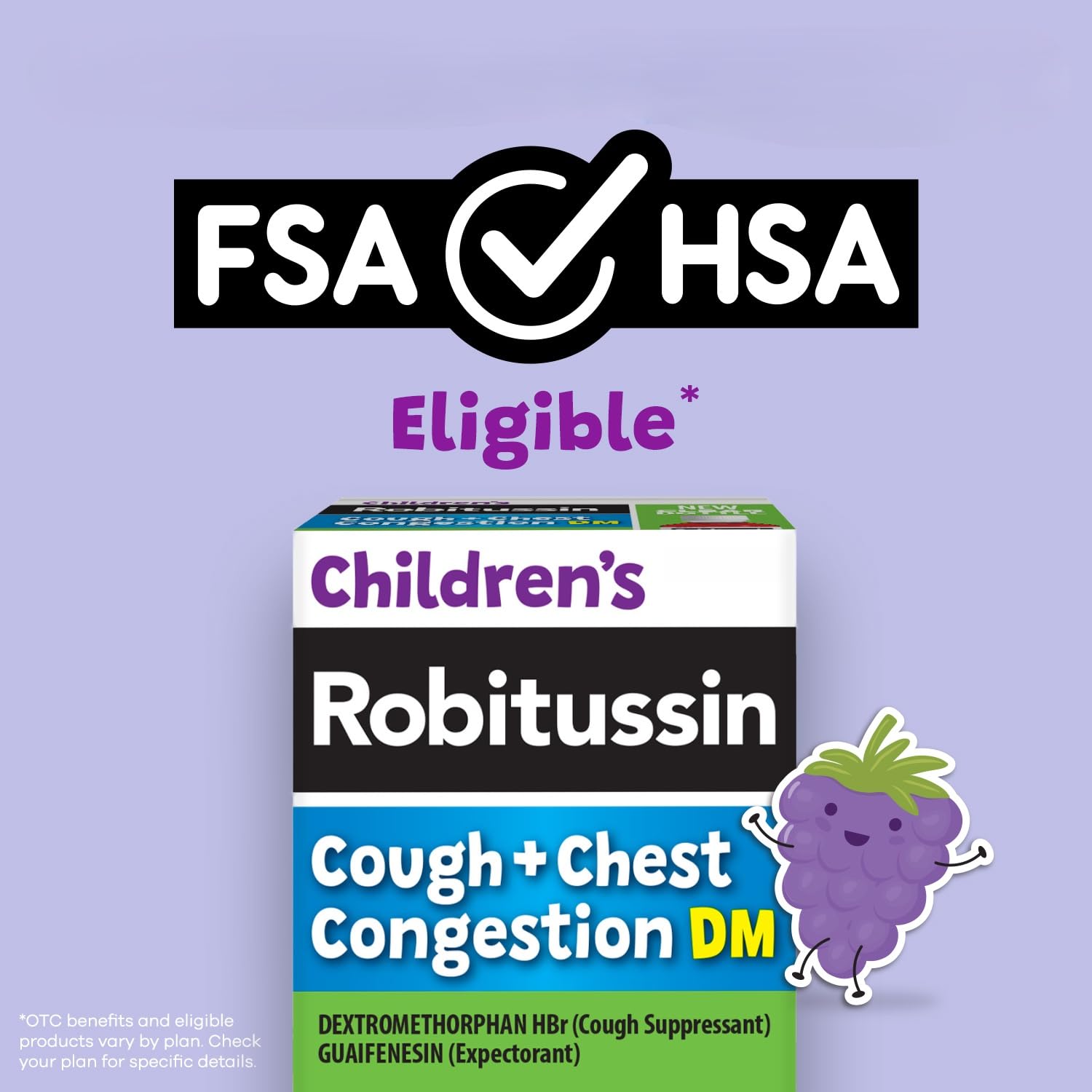 Children's Robitussin Grape Cough and Chest Congestion DM, 4 fl oz — Amazon image 13