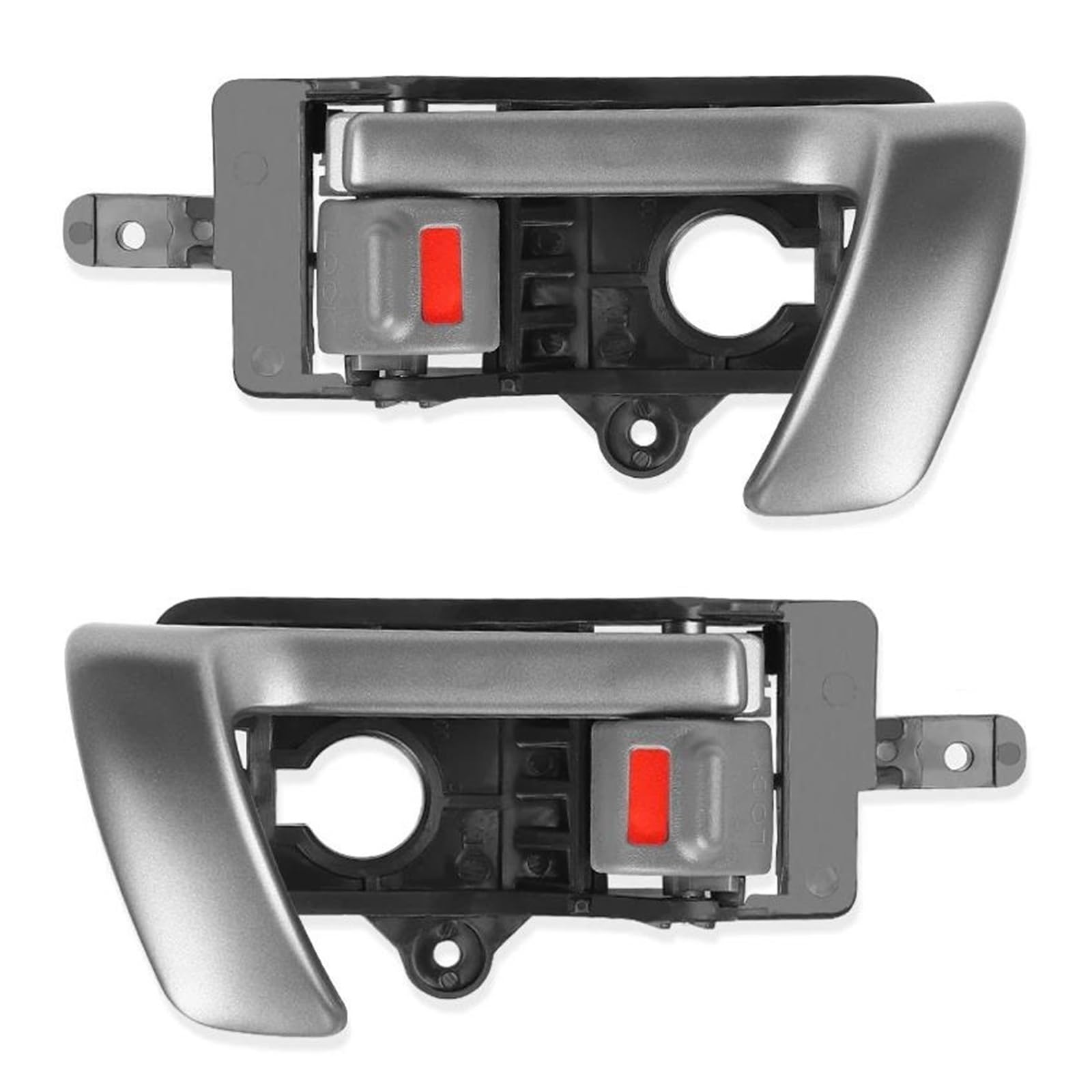 HIVZIVCCIK Interior Door Handle for Hyundai for Santa FE 2007-2012 82620-2B010 82610-2B010 Left Right Inner Door Handle Interior Interior Grab Handle(2pcs Left Right)