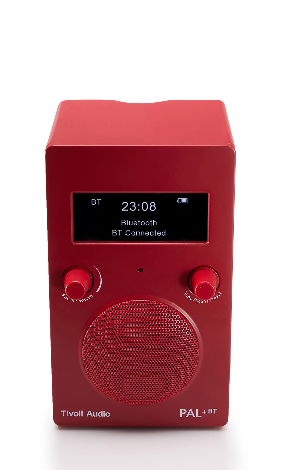 Tivoli Audio PAL+ BT (Gen 3) Radio FM Bluetooth Portable/USB-C (Red)
