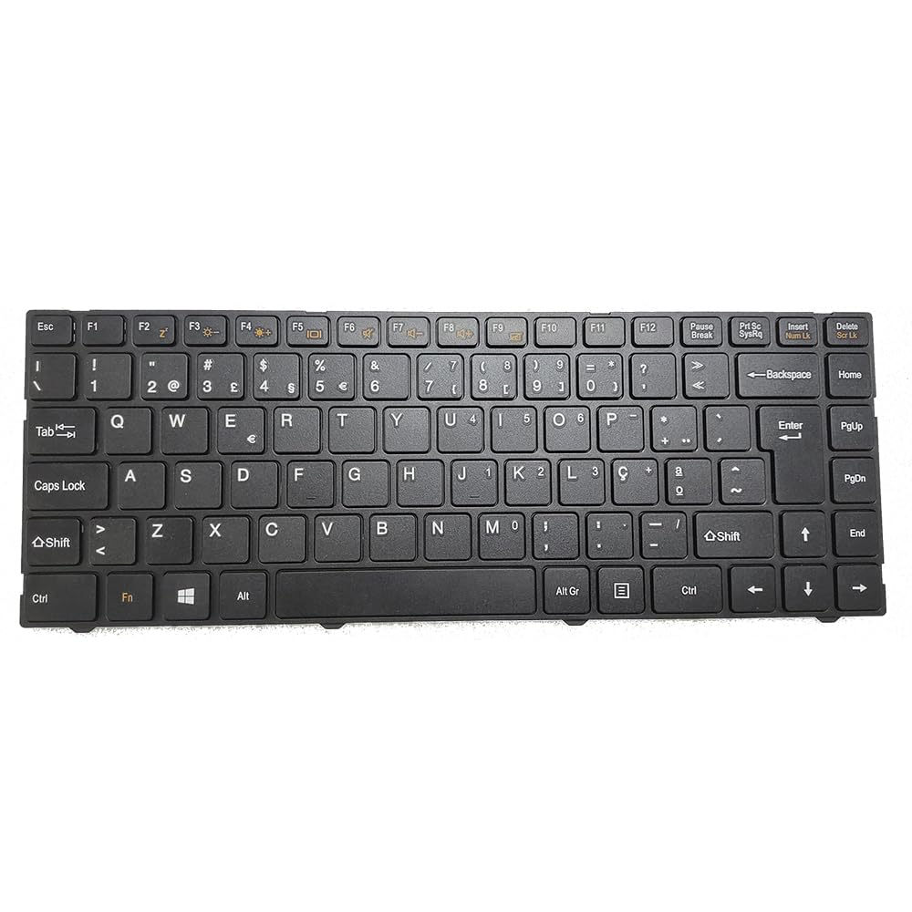 Clavier MEDION AKOYA E14410 avec cadre noir robuste disposition PO - 2