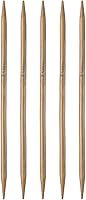 Vista 13 de HARFINGTON 5 piezas de agujas de tejer de bambú de doble punta tamaño US 0 (2 mm) carbonizadas de 7.9 pulgadas (20 cm) rectas para tejer creativa