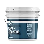 Earthborn Elements Borax Essential Oil Eucalyptus Scented, 1 Gallon Bucket, Clean & Refreshing Scent, Laundry Additive