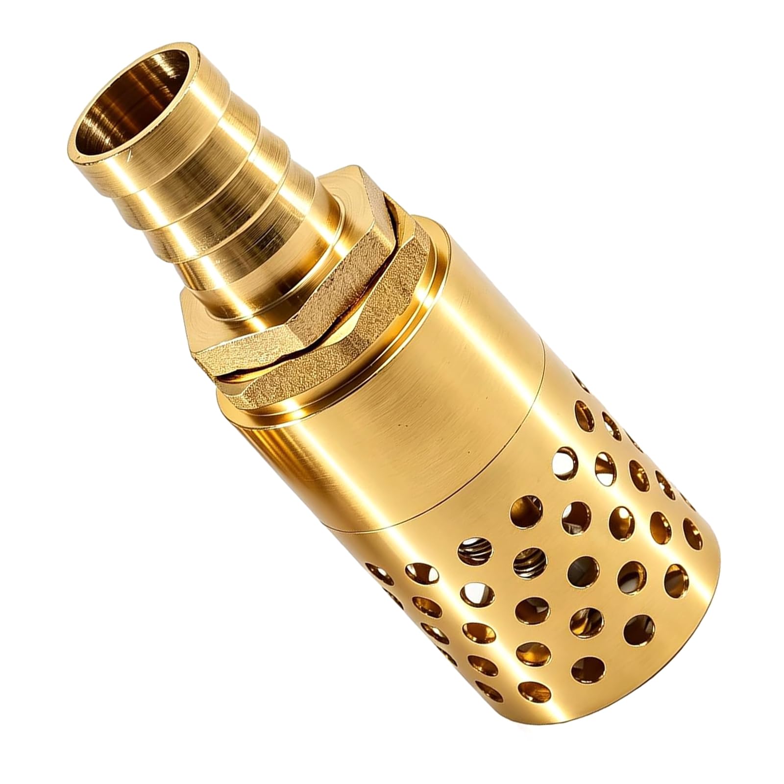 Strong Brass Foot Valves with Suction Filter Oxidation Resist Brass Gate Multipurpose Perfect for Water Tanks Pumps & Irrigation Systems Oxidation Resist Gate