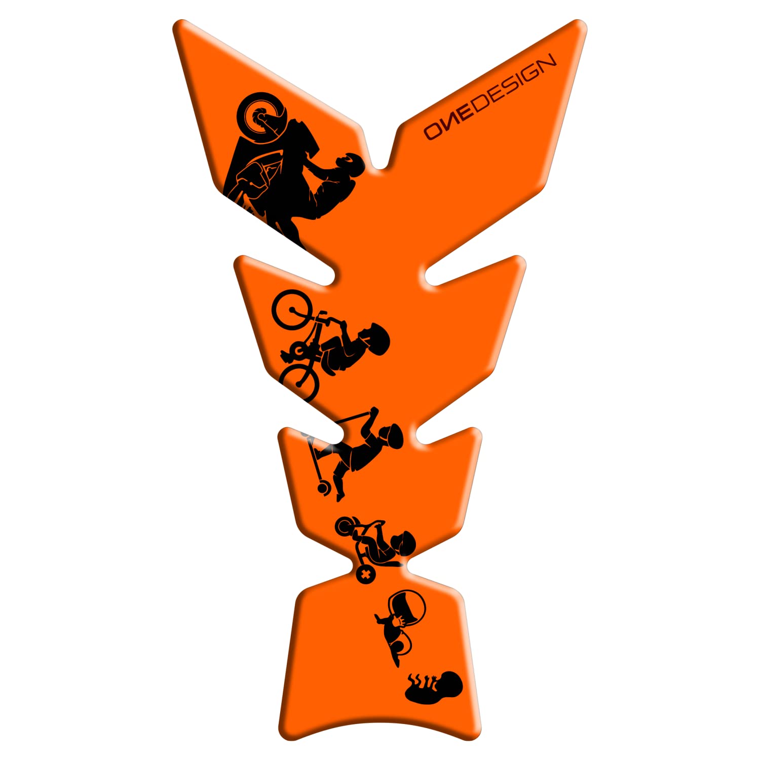 Protège Réservoir Motografix 6pcs Bleu