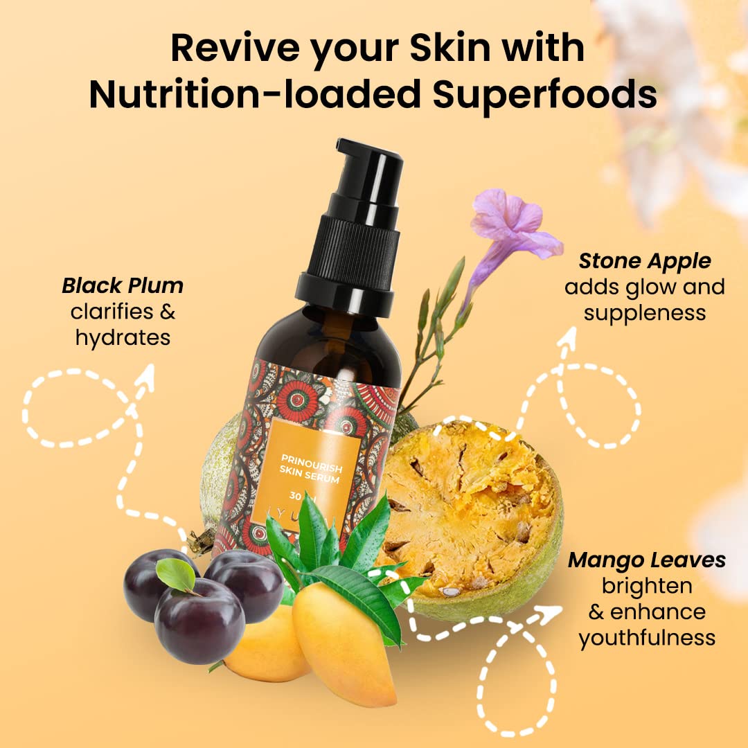 iYURA Prinourish Skin-Enriching Superfood Serum, Colourless, 30 ml (Pack of 1) - Image 4