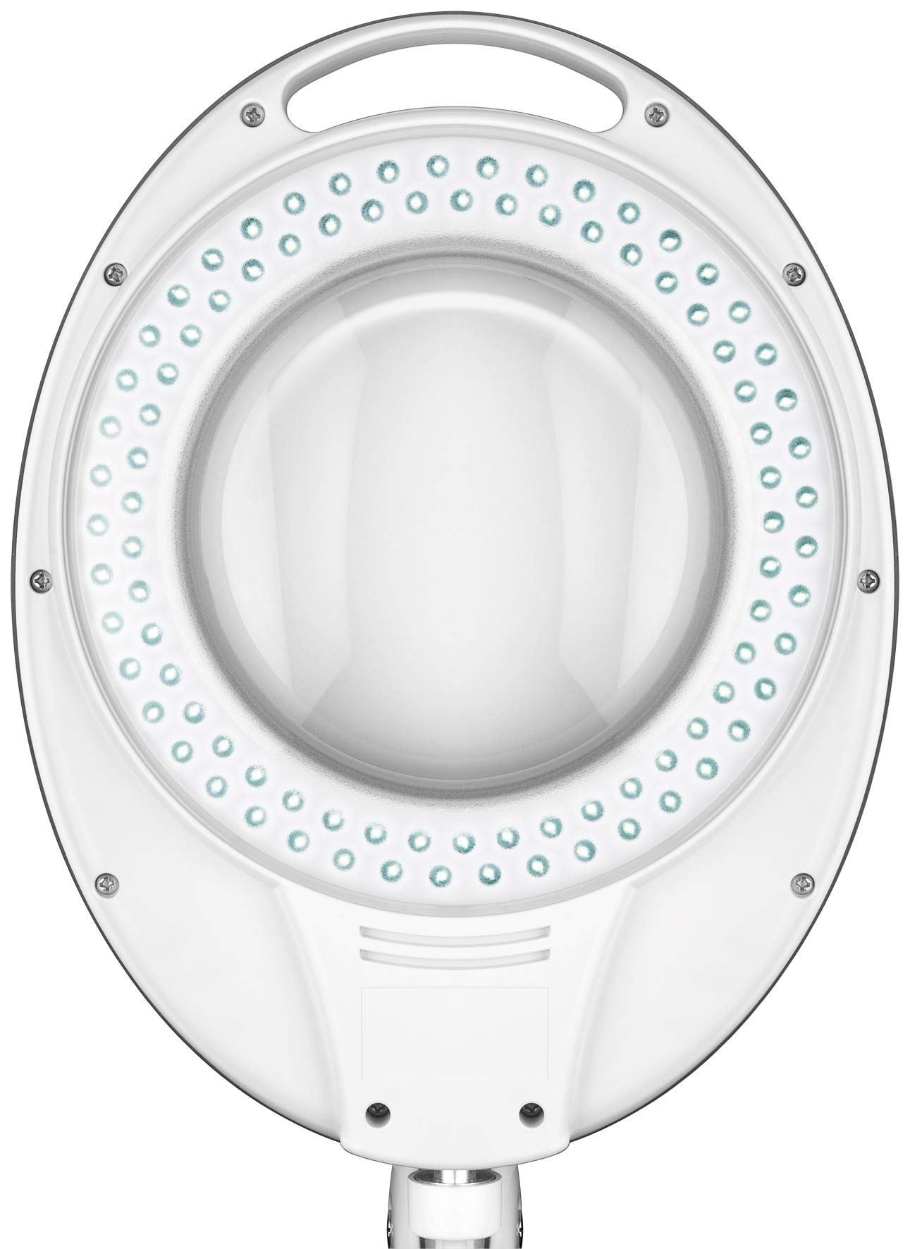 Goobay 45268 Lampada a LED con Lente D'Ingrandimento con Morsetto, 127 mm Lente di Cristallo, 7, 5 W