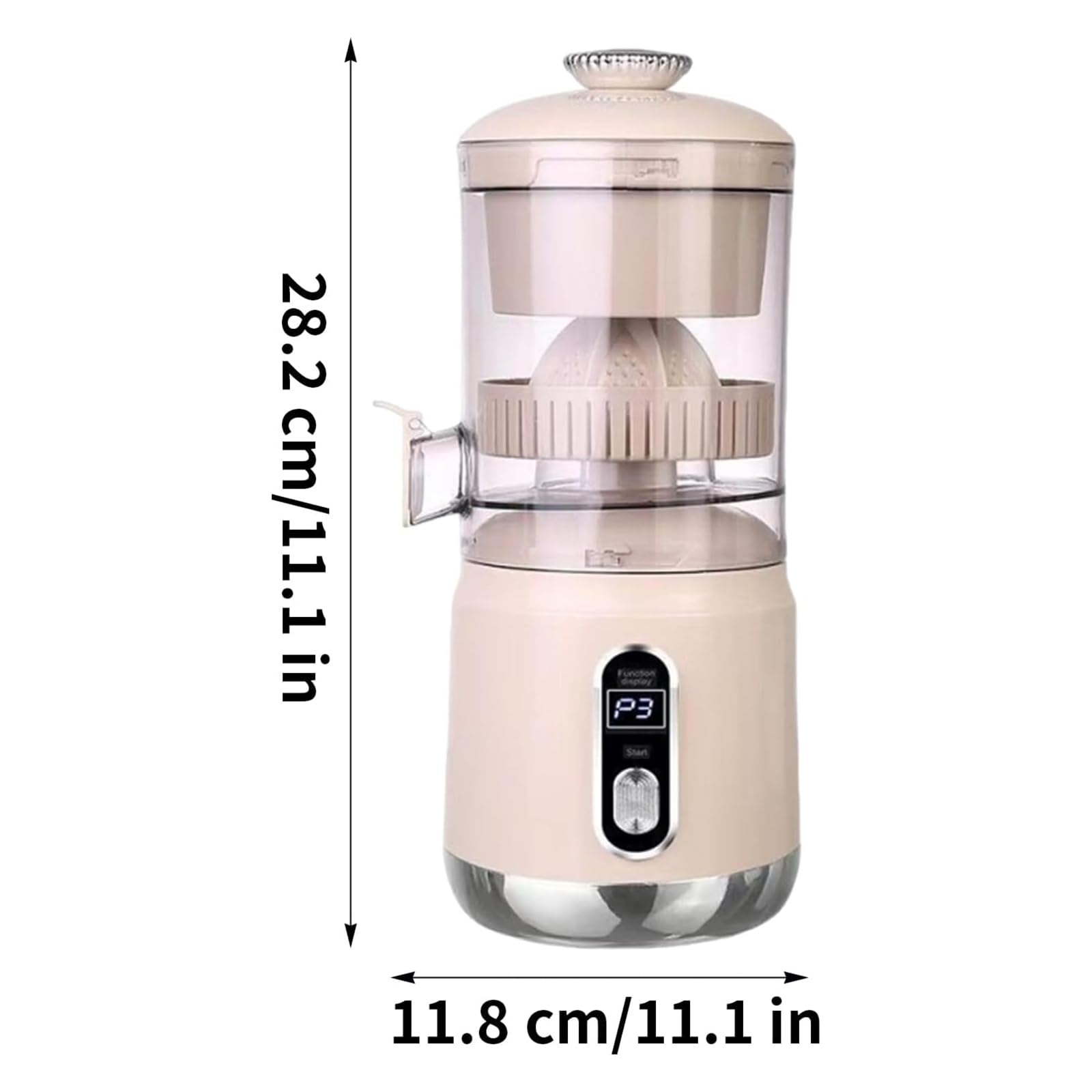 Presse-agrumes électrique, rechargeable par USB, compact