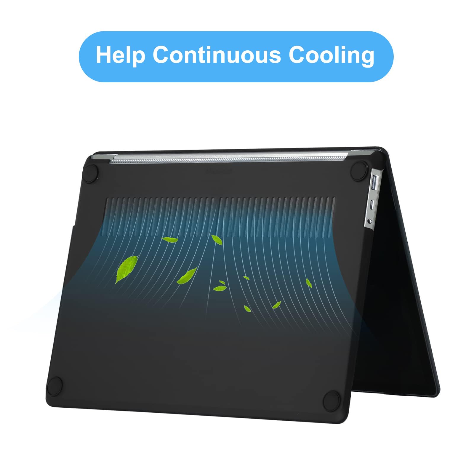 MOSISO Hülle Kompatibel mit Surface Laptop 5/4/3 13,5 Zoll 2022 2021