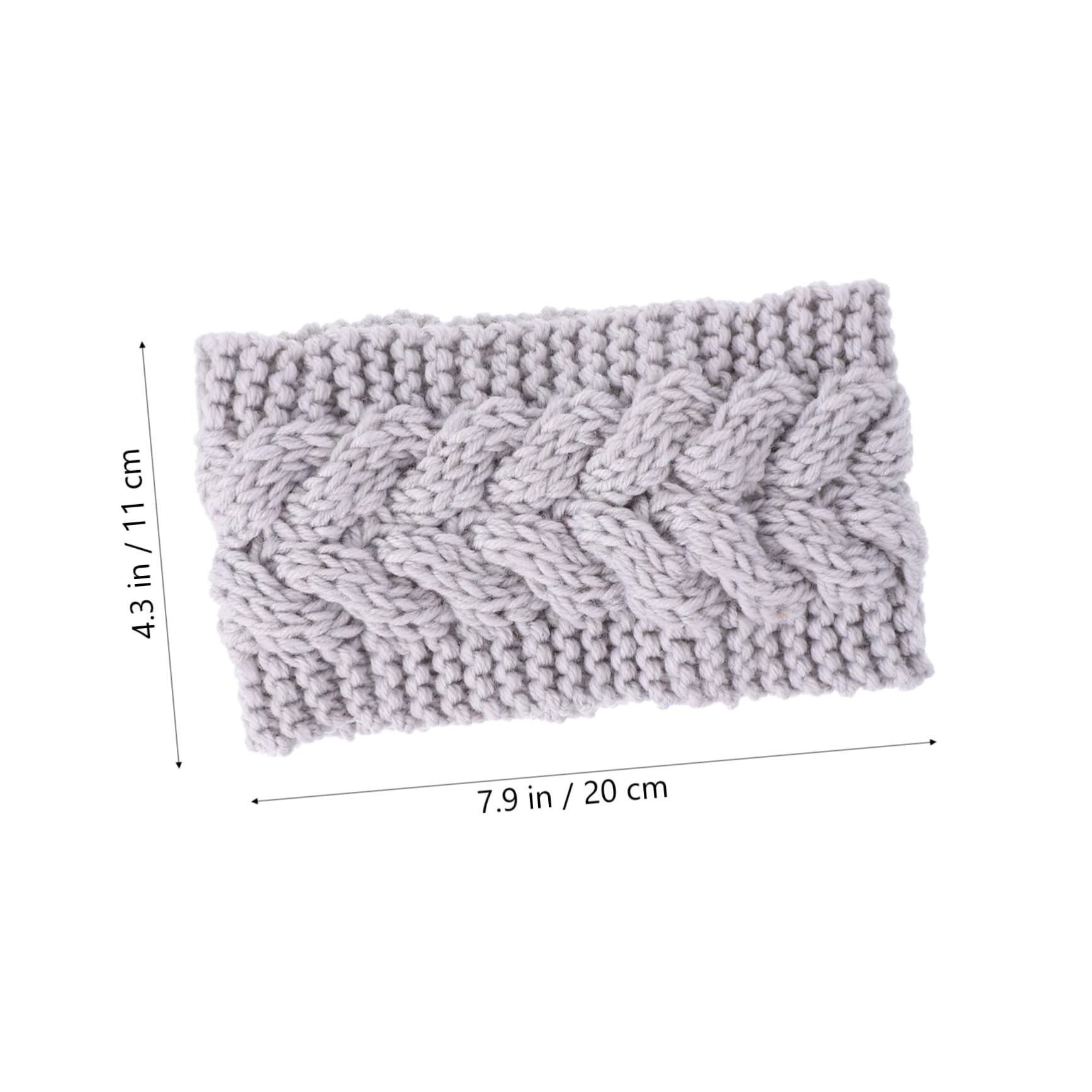 WRITWAA Warm Headband Women Knitted Headband Ear Warmer Hair Bands for Outdoor Activities