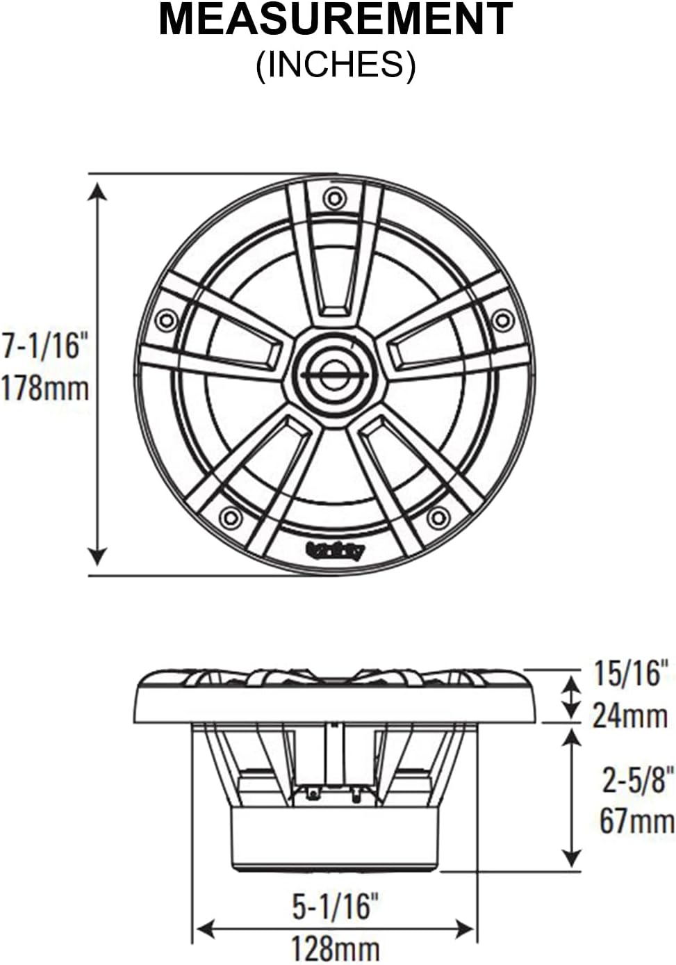Infinity 6.5" Marine Speakers (Qty 4) 2 Pairs of OEM Replacement Speakers w/ 50ft Wire (Chrome) 622MB