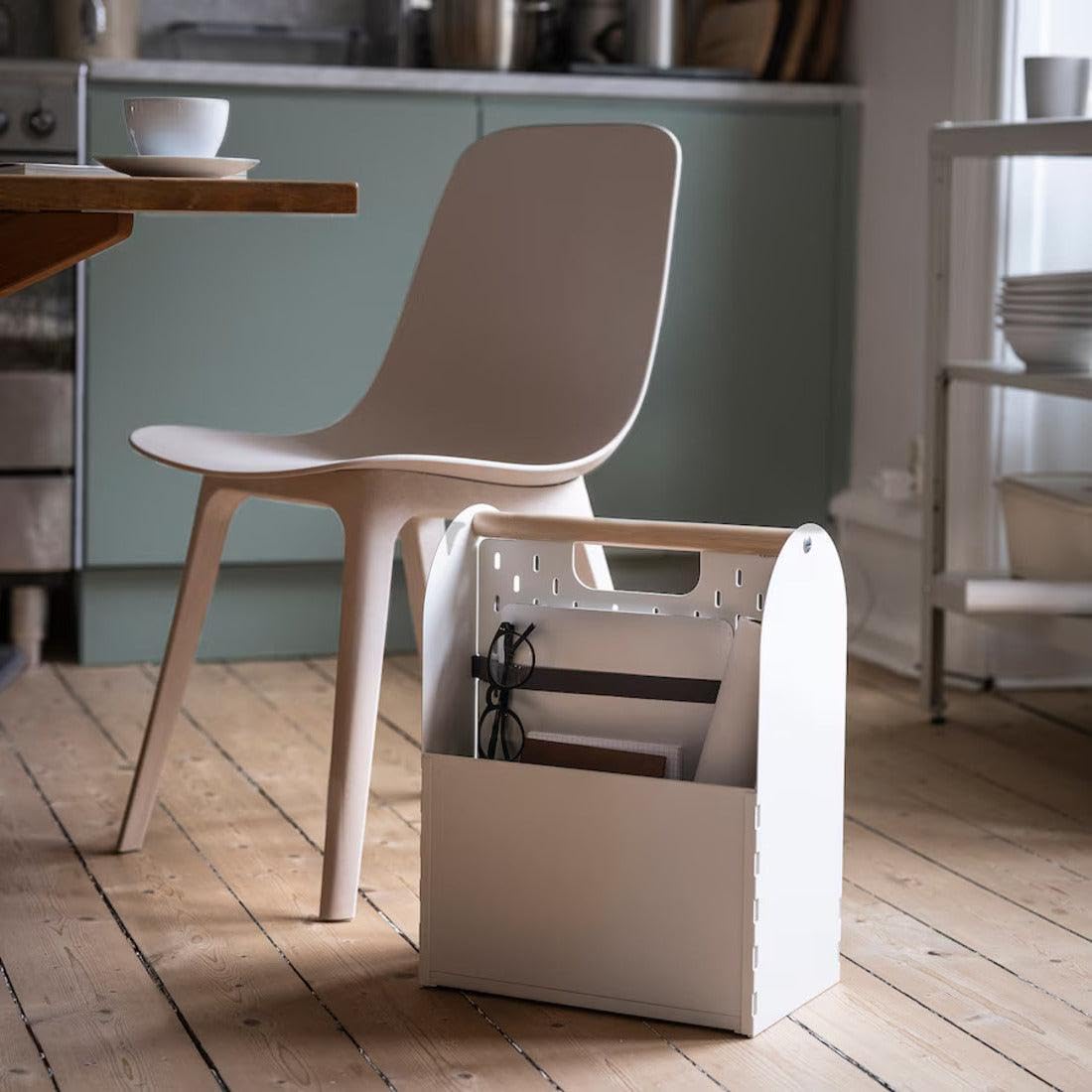 IKEA　オールホワイト　デスク机　＆　ケーブルオーガナイザー　セット デスク・机の通販 - IKEA